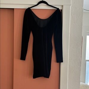 American Apparel velvet mini Dress